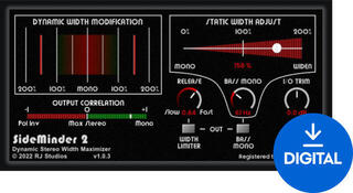 Студио софтуер Plug-In ефект Raising Jake Studios SideMinder 2 (Дигитален продукт)