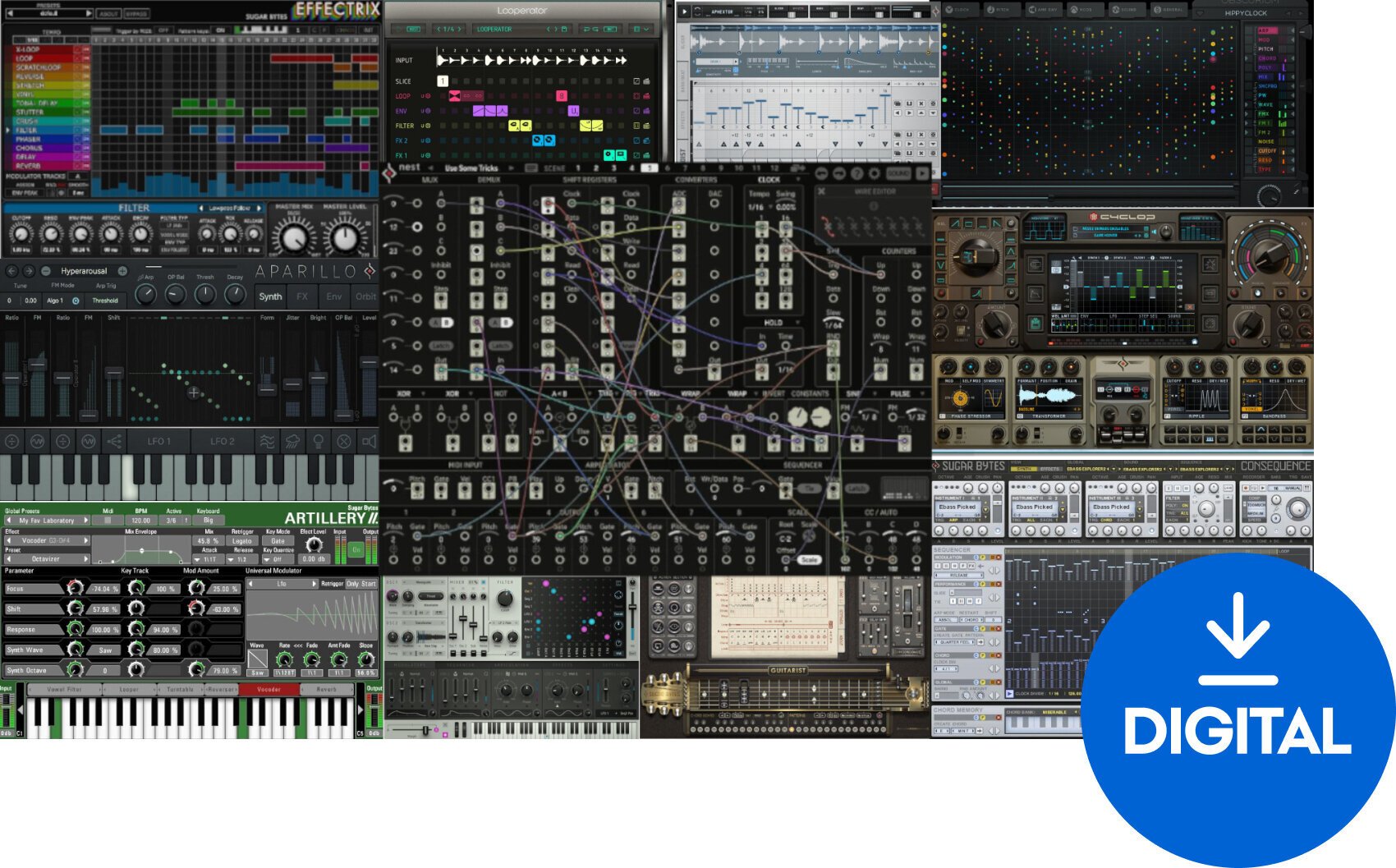 VST Instrument SugarBytes Sugar Bundle (Produs digital)