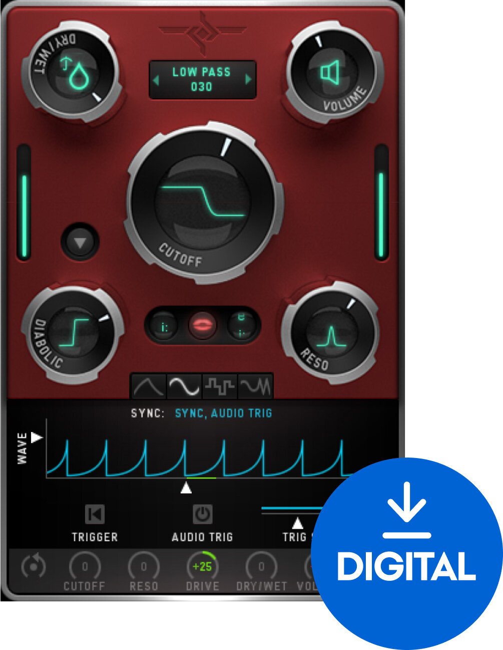 Virtuális effekt SugarBytes WOW 2 (Digitális termék)