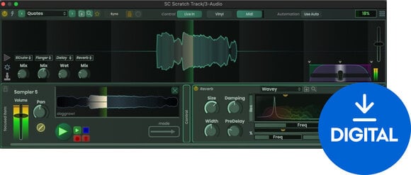 DJ-software Stagecraft Scratch Track (Digitalt produkt) - 1