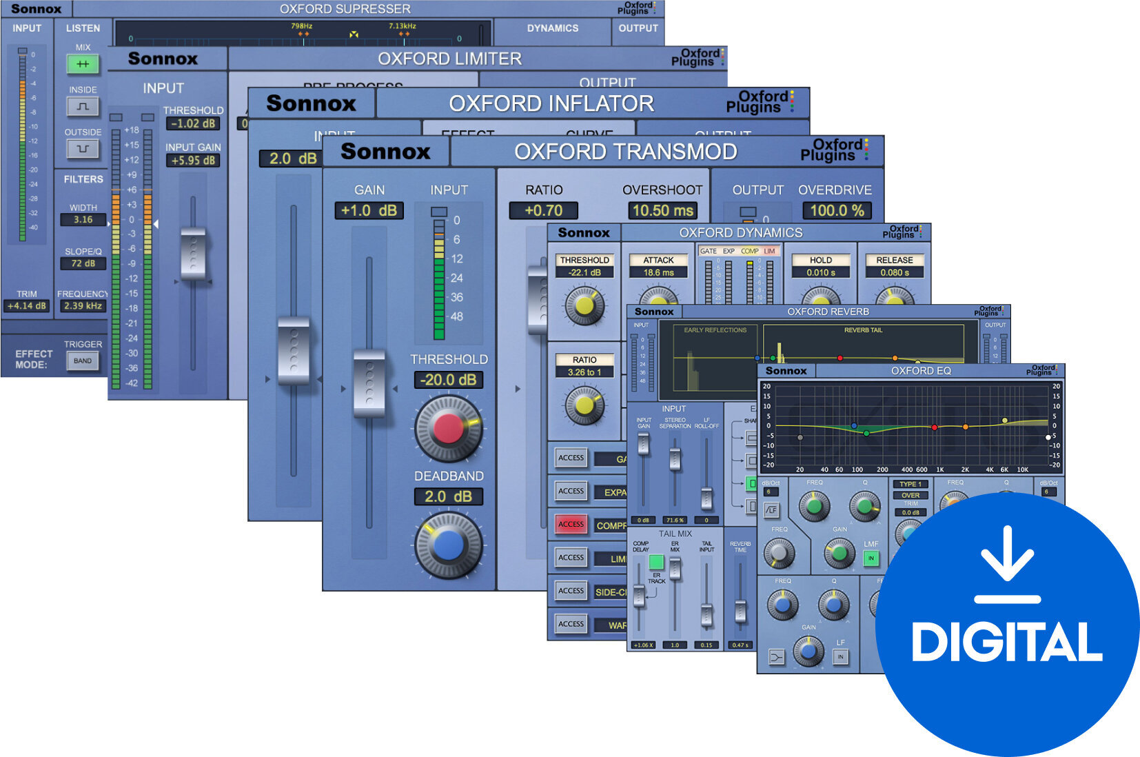 Студио софтуер Plug-In ефект Sonnox Elite (Native) (Дигитален продукт)