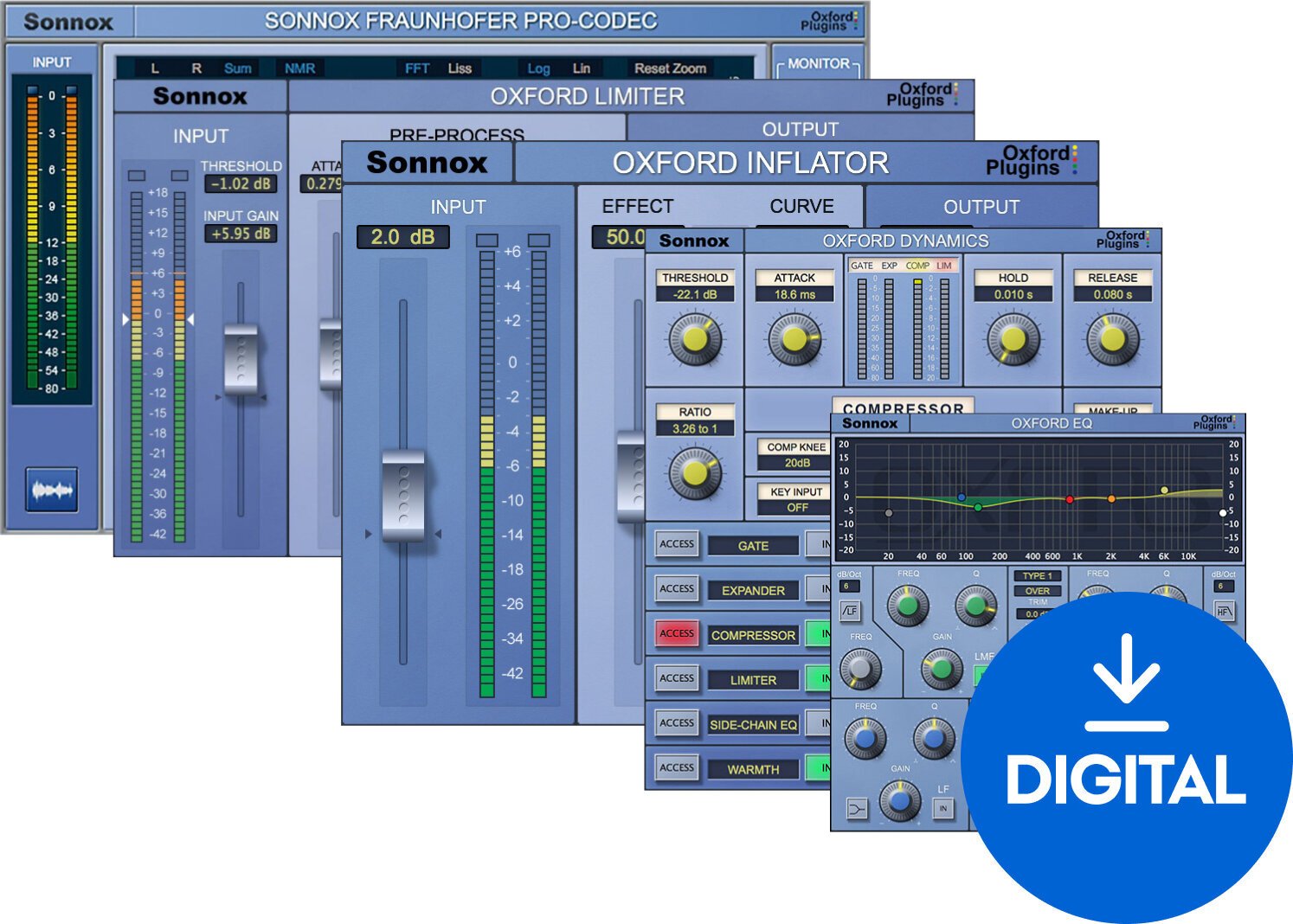 Software de studio Plug-In Efect Sonnox Mastering (Native) (Produs digital)