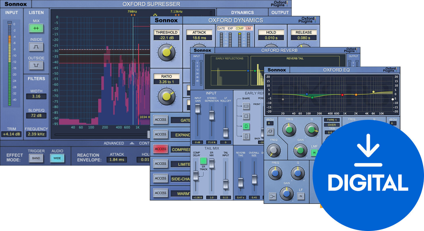 Студио софтуер Plug-In ефект Sonnox Essential (Native) (Дигитален продукт)