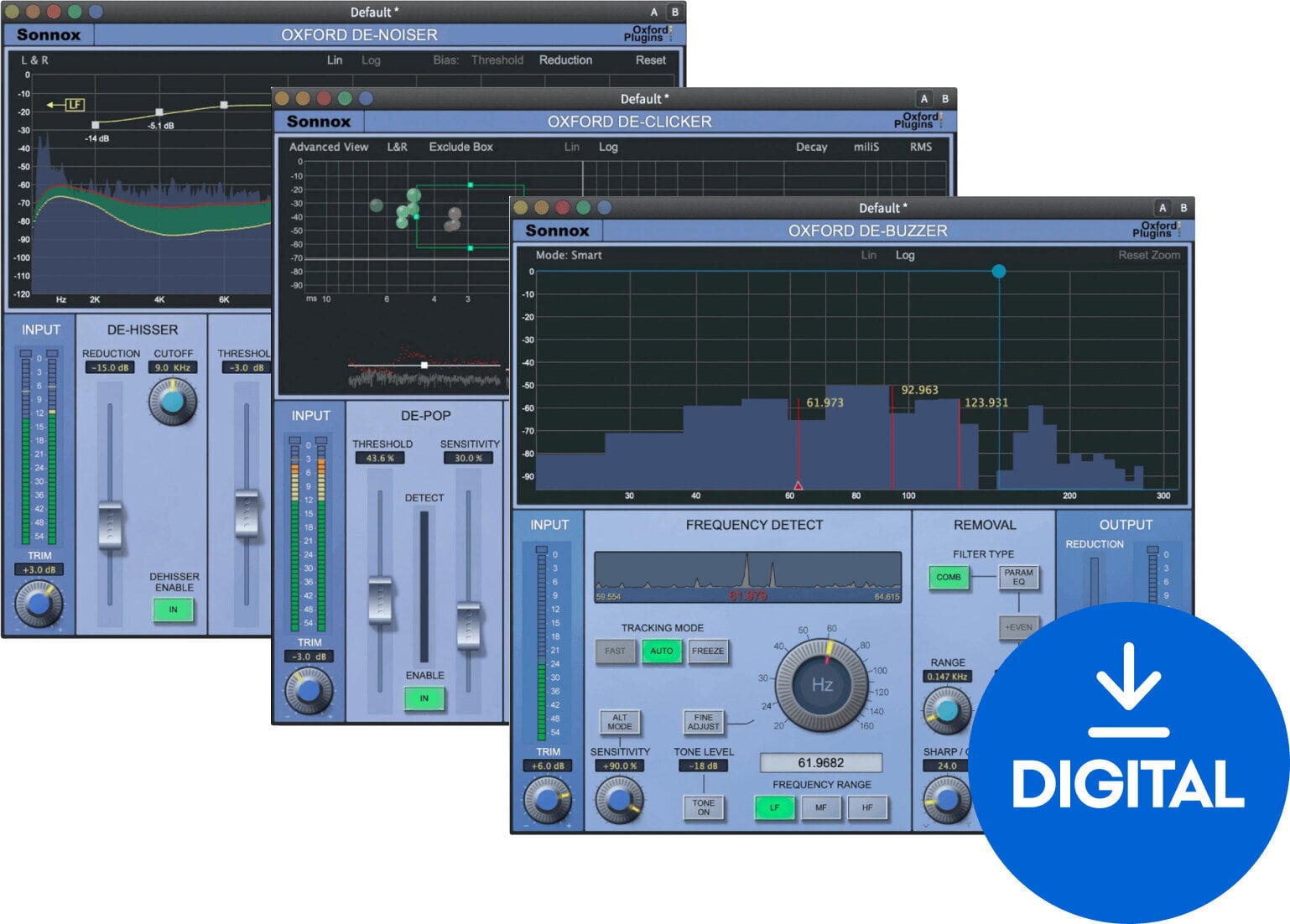 Oprogramowanie studyjne Plug-In efekt Sonnox Restore (Native) (Produkt cyfrowy)