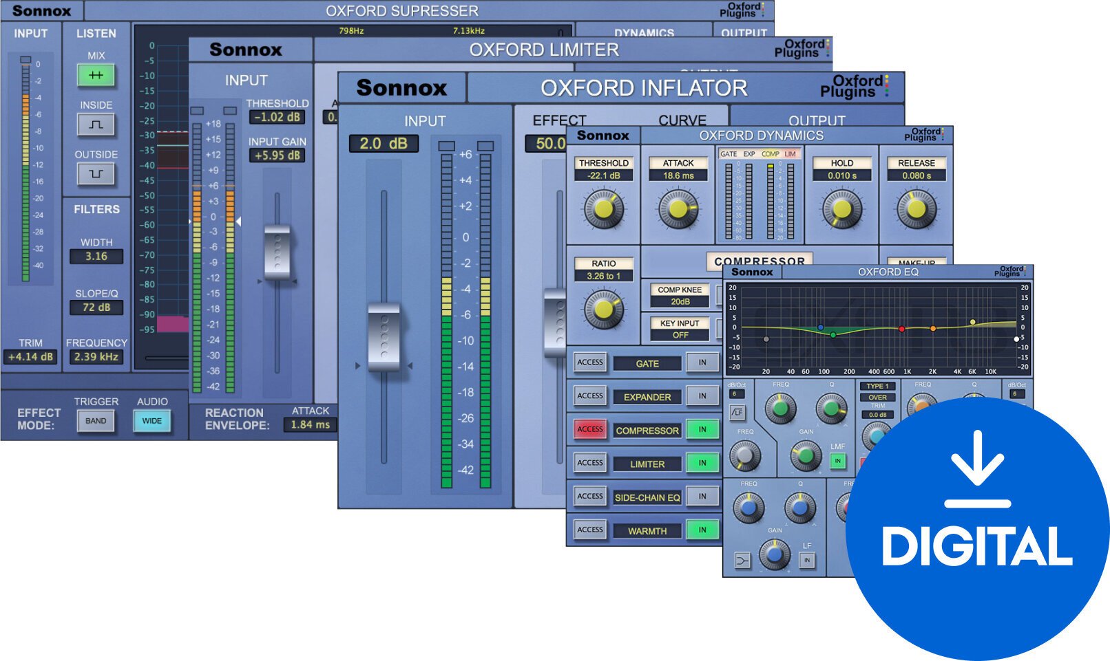 Software Plug-In FX Processor Sonnox Broadcast (Native) (Digital product)