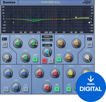 Software Plug-In FX Processor Sonnox Oxford EQ (Native) (Digital product) - 1