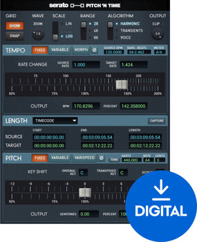 Procesador de efectos de complemento de software Serato Pitch 'n Time Pro (Producto digital) - 1