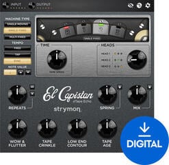 Software Plug-In FX Processor Strymon El Capistan (Digital product)
