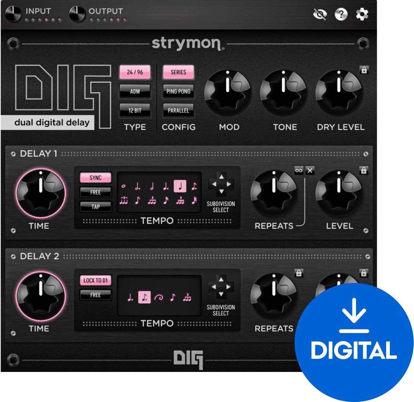 Strymon DIG (Produkt cyfrowy) - Muziker