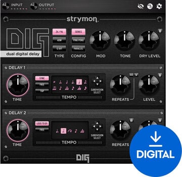 Studijski software plug-in efekt Strymon DIG (Digitalni izdelek) - 1