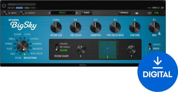Virtuális effekt Strymon BIG SKY (Digitális termék) - 1