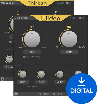 Oprogramowanie studyjne Plug-In efekt Sonnox Toolbox VoxDoubler (Produkt cyfrowy) - 1