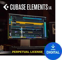 Hangszerkesztő Steinberg Cubase Elements 14 (Digitális termék)