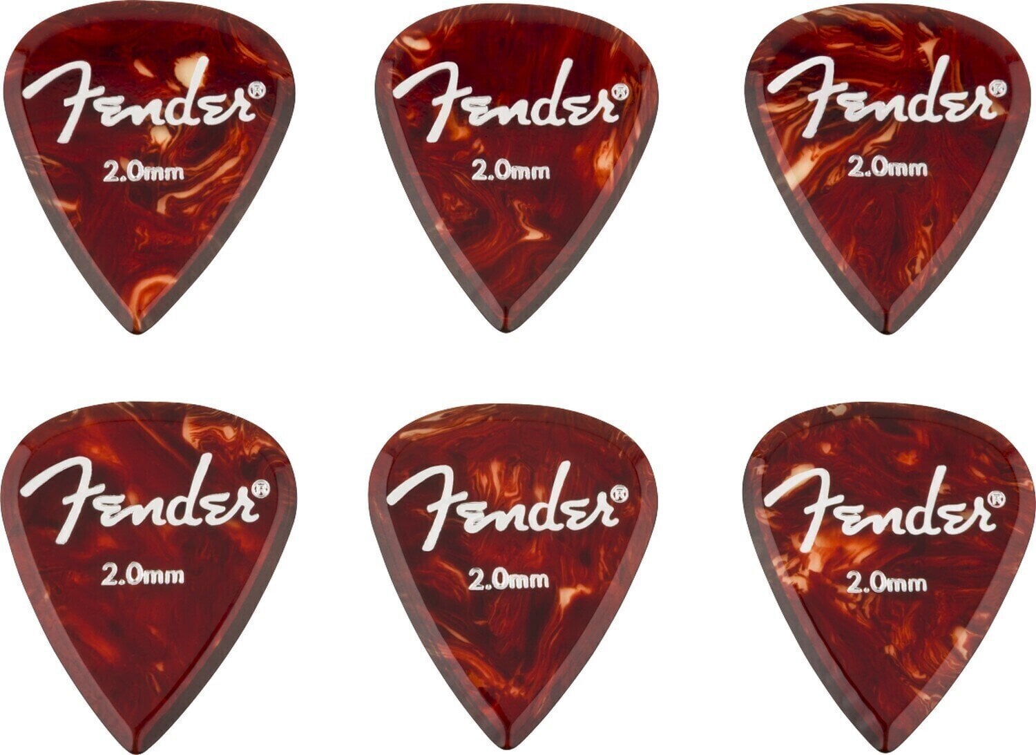 Fender Aero Acrylic 6-count 2.0 Trsátko / Brnkátko