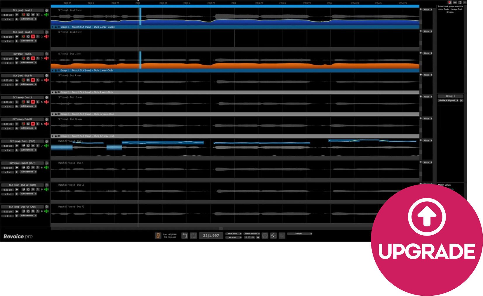 Update / Upgrade / Expansion Synchro Arts Revoice Pro 5 Upgrade (Digitalni izdelek)