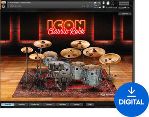 Studiový softwarový Plug-In efekt Spectre Digital Icon Drums Classic Rock (Digitální produkt)