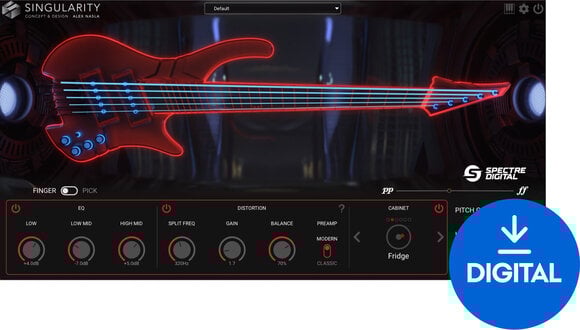 VST Instrument Spectre Digital Singularity Virtual Bass (Digitales Produkt) - 1
