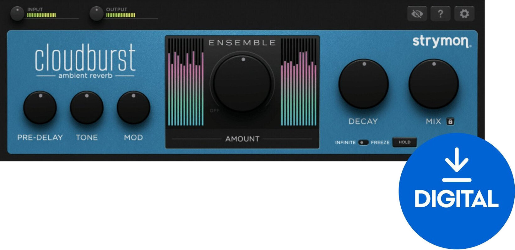 【Yukiwo 雪ヲ】Strymon Cloudburst Yukiwo 雪ヲ】Strymon Cloudburst Cloudburst Ambient Reverb - Strymon