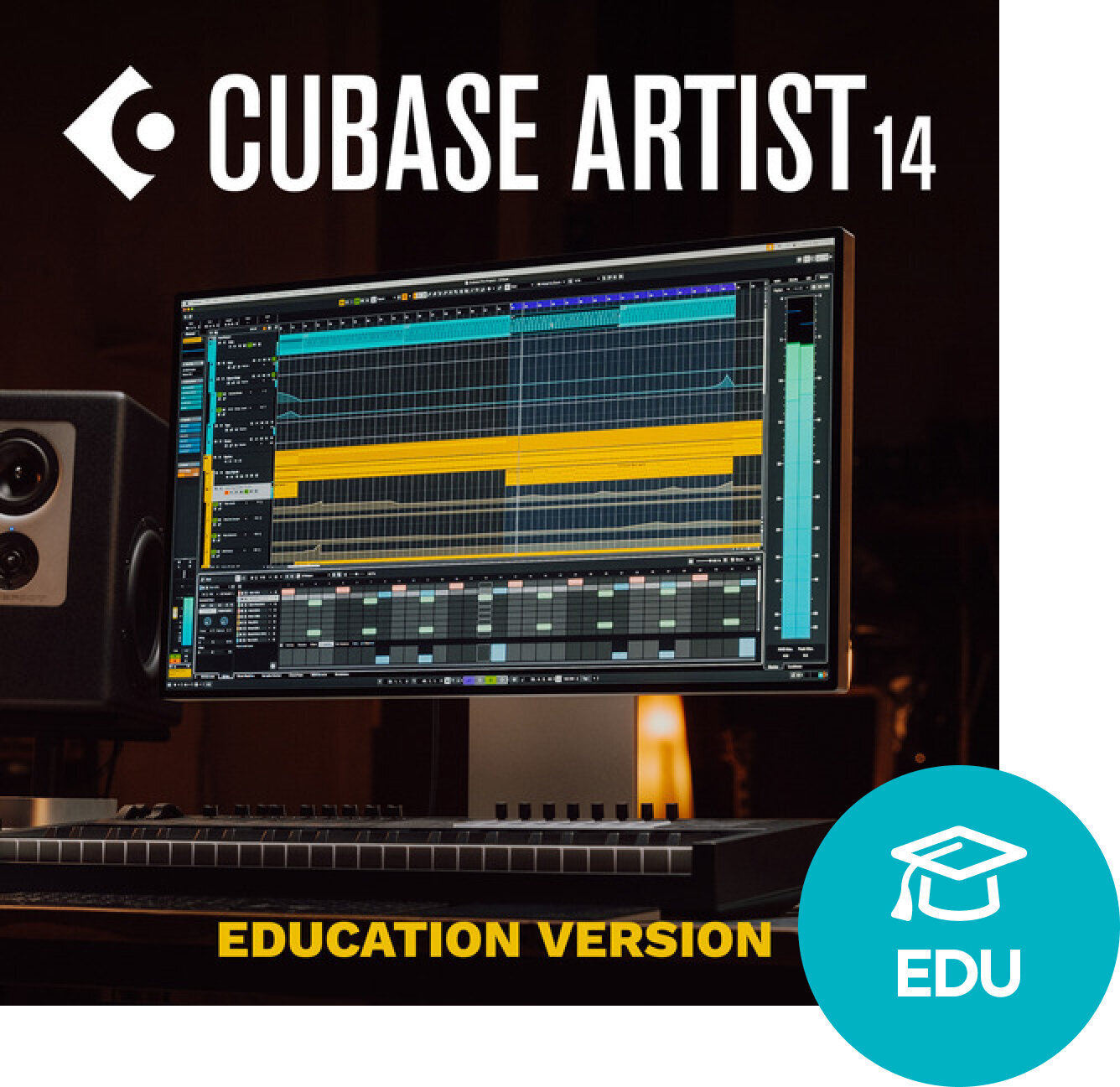 DAW įrašymo programinė įranga Steinberg Cubase Artist 14 EDU