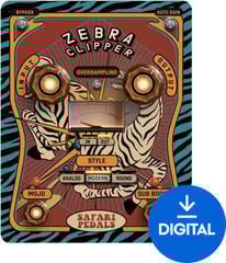 Studijski software plug-in efekt Safari Pedals Zebra Clipper (Digitalni izdelek)