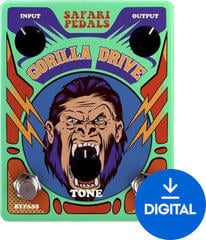 Studijski software plug-in efekt Safari Pedals Gorilla Drive (Digitalni izdelek)