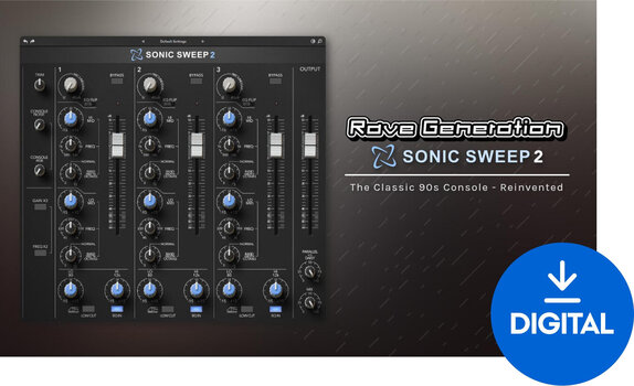 Studiový softwarový Plug-In efekt Rave Generation Sonic Sweep 2 (Digitální produkt) - 1