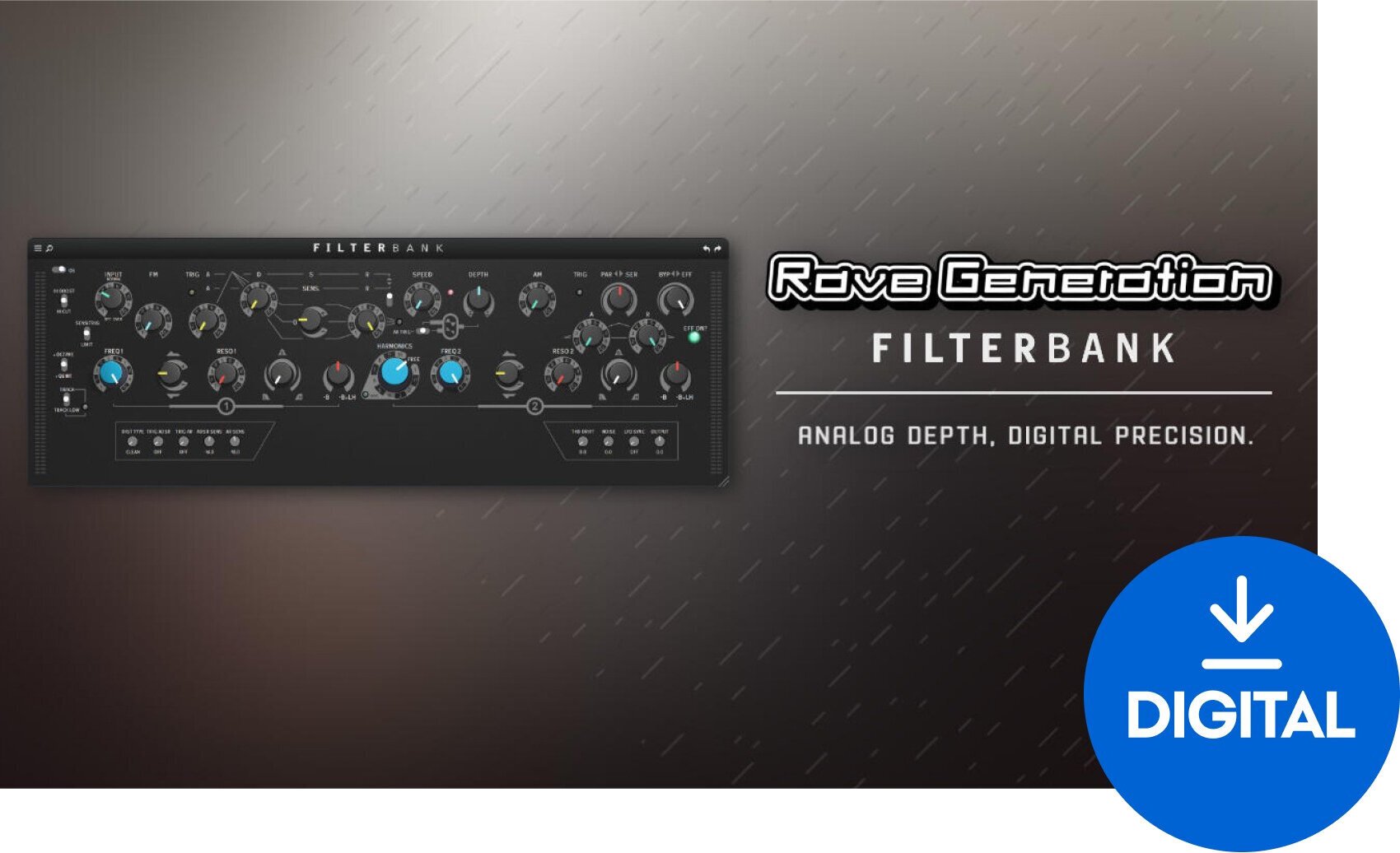 Студио софтуер Plug-In ефект Rave Generation Filterbank (Дигитален продукт)