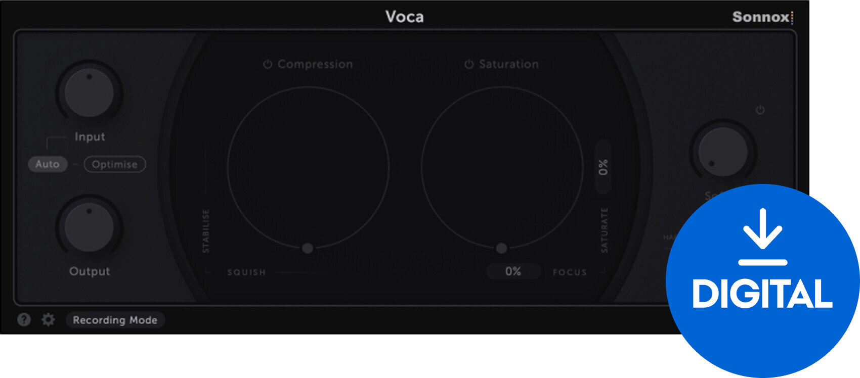 Oprogramowanie studyjne Plug-In efekt Sonnox Toolbox Voca (Produkt cyfrowy)