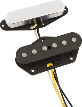 Kytarový snímač Fender Custom Shop '55/'56 Whiteguard Telecaster Set of 2 Black and Chrome Kytarový snímač - 1