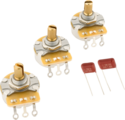 Fender Stratocaster Split Shaft Kit 3-Pack Potențiometru