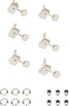 Fender ClassicGear Staggered Chrome Clavijeros de guitarra (Como nuevo)