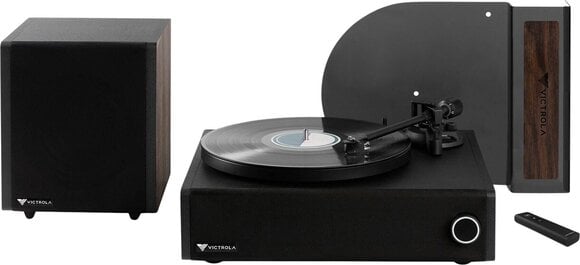 въртящата комплект Victrola Premiere V1 Black въртящата комплект - 1