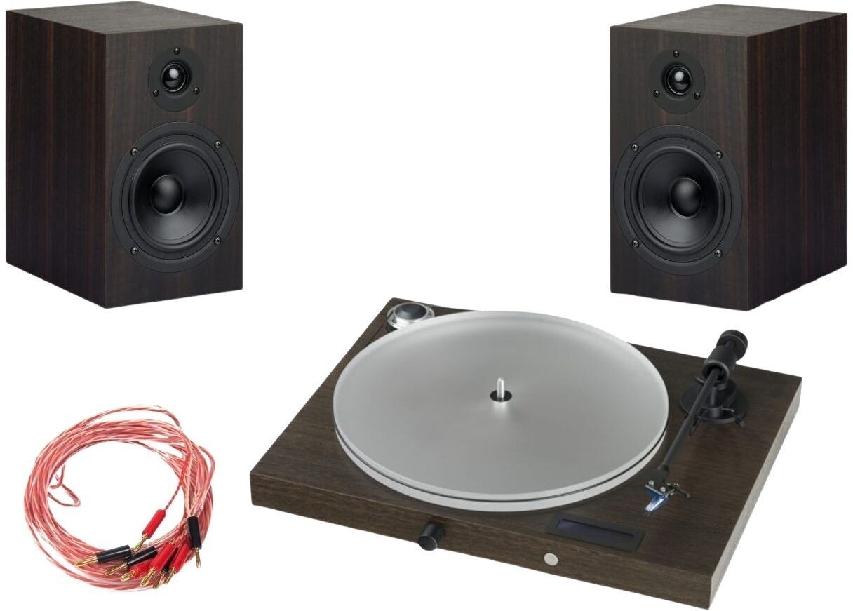 Kit de tocadiscos Pro-Ject Set Juke Box S2 + Speaker Box 5 S2 Eucalyptus Kit de tocadiscos