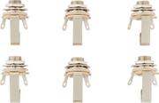 Fender 1/4" 2-Conductor Guitar Output Jack 6-pack