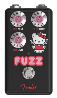 Kytarový efekt Fender Hello Kitty Black Fuzz Kytarový efekt