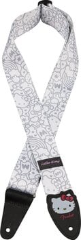 Correia têxtil para guitarra Fender Hello Kitty 2" Correia têxtil para guitarra White - 1