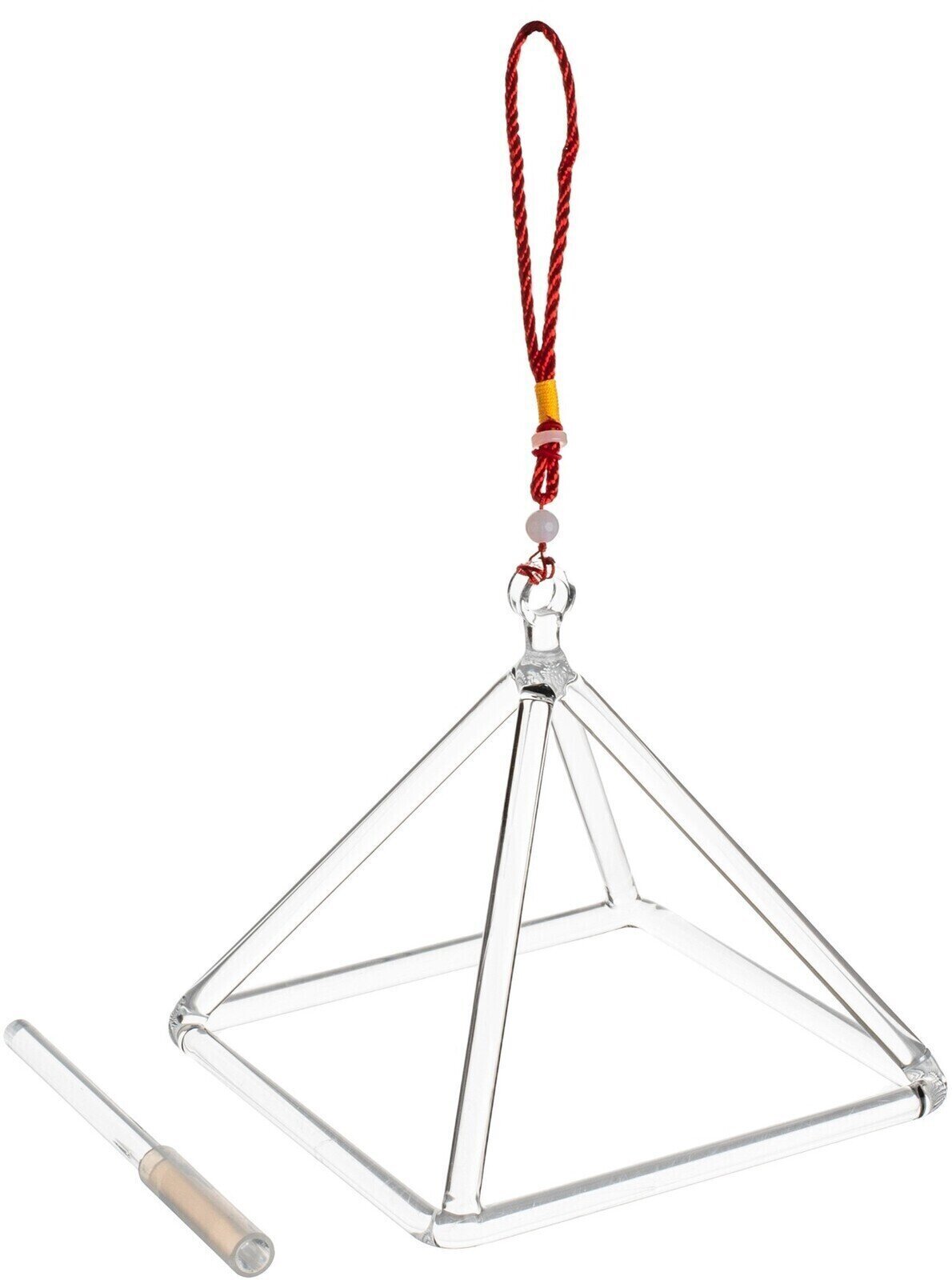 Percussion für Musiktherapie Shamann Transparent Singing Pyramid Singende Pyramide