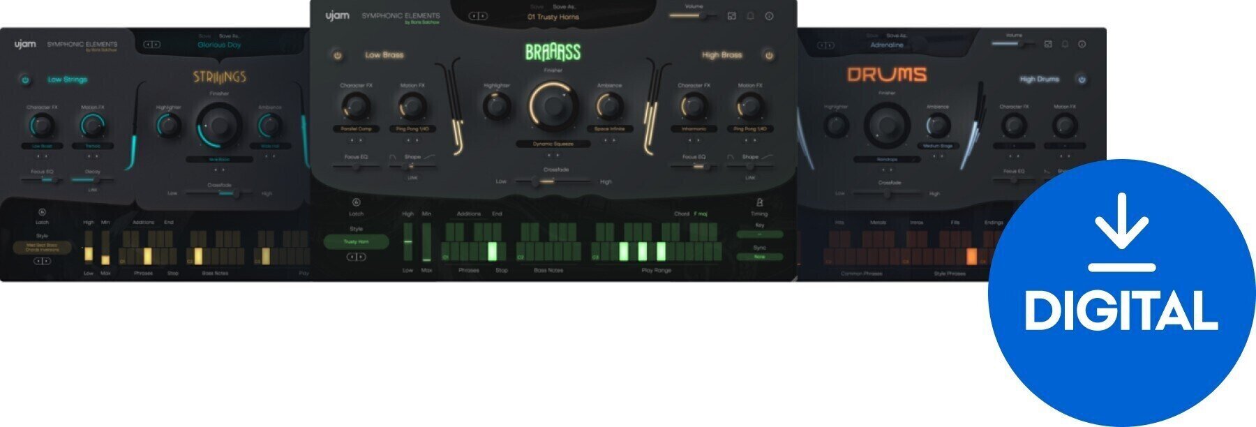 VST Instrument UJAM Symphonic Elements Bundle (Digital product)