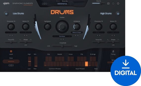 VST Instrument UJAM Drums (Produkt cyfrowy) - 1