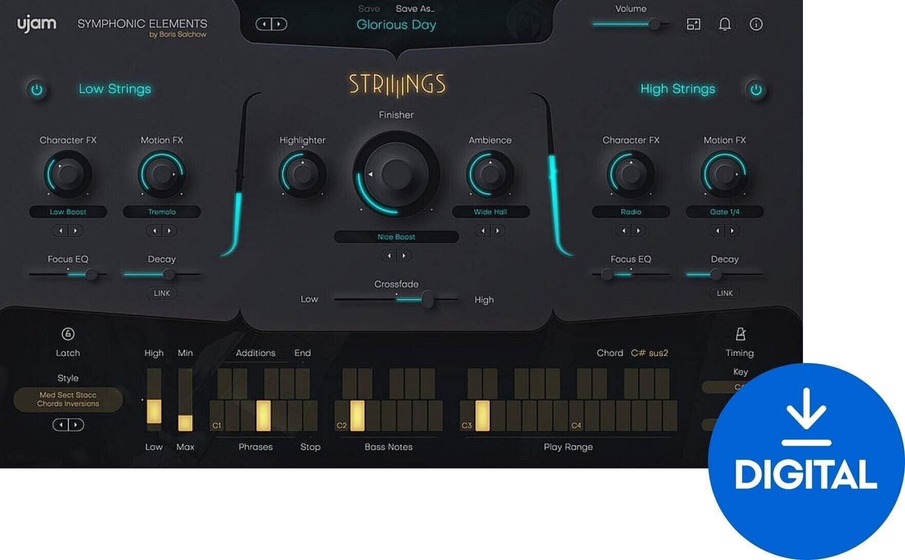 VST Instrument UJAM Striiiings (Producto digital)