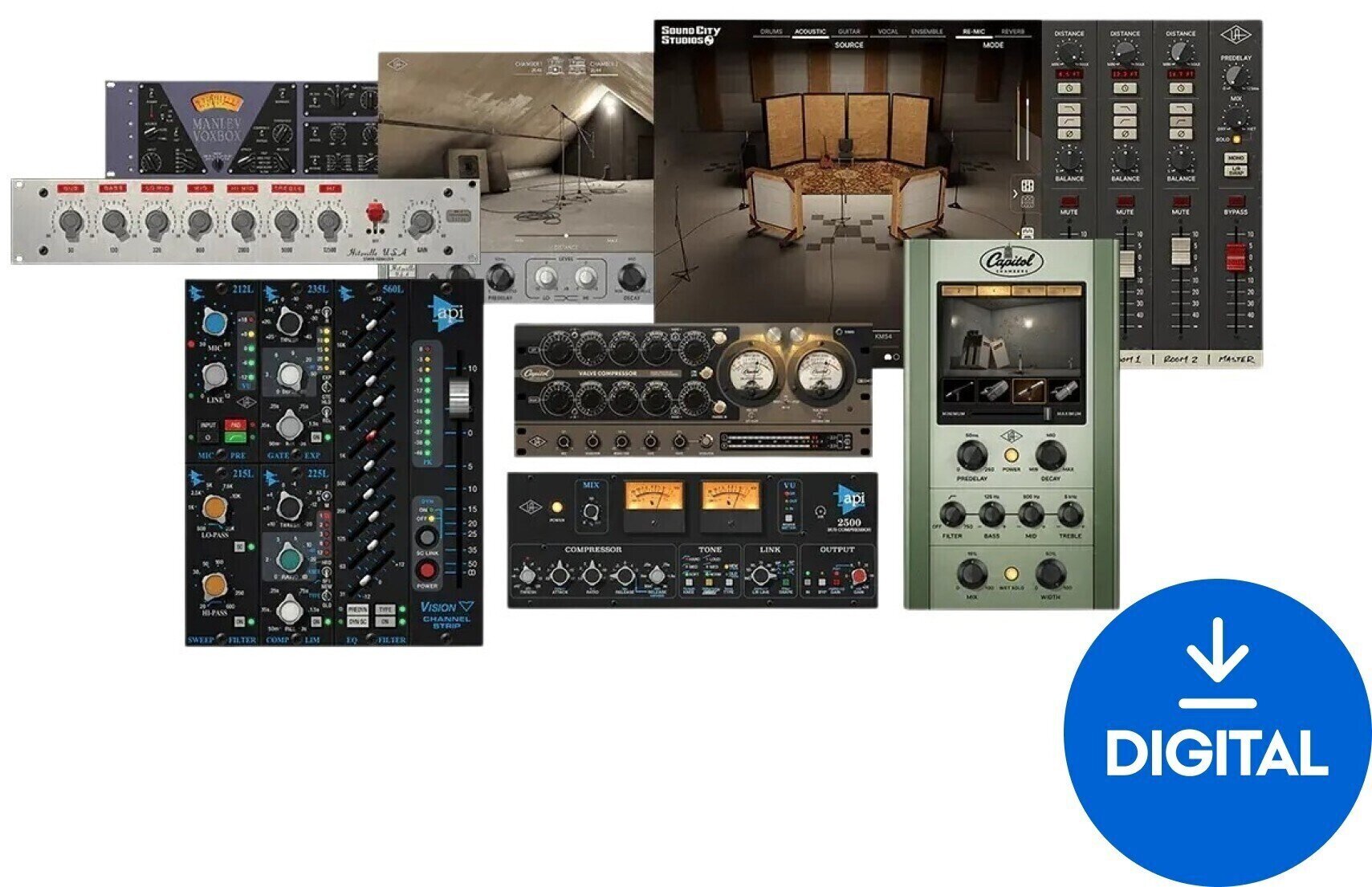 Plugins d'effets Universal Audio Signature Edition V2 Crossgrade (Produit numérique)