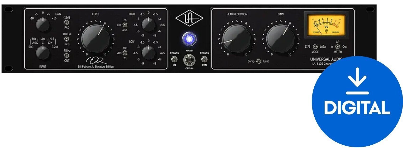 FX-prosessori-ohjelmistolisäosa Universal Audio LA-6176 Signature Channel Strip (Digitaalinen tuote)