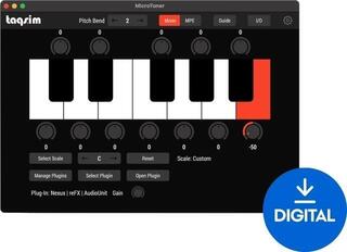 Studijski software plug-in efekt TAQSIM Microtoner (Digitalni izdelek)