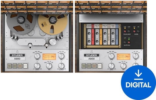 Virtuális effekt Universal Audio Studer A800 Tape Recorder (Digitális termék) - 1