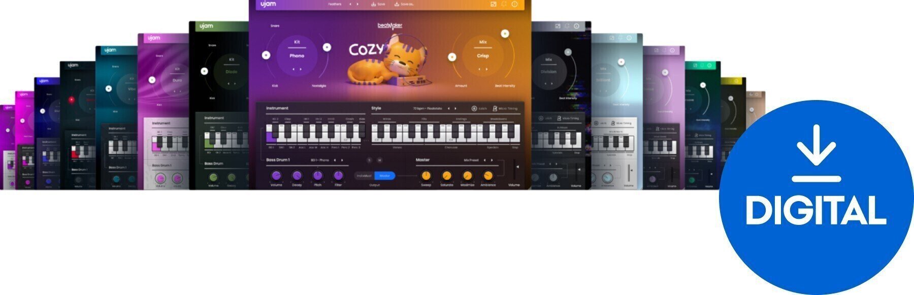 VST Instrument UJAM Beatmaker Bundle (Digital product)