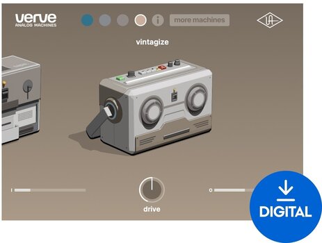 Студио софтуер Plug-In ефект Universal Audio Verve Analog Machines Essentials (Дигитален продукт) - 1