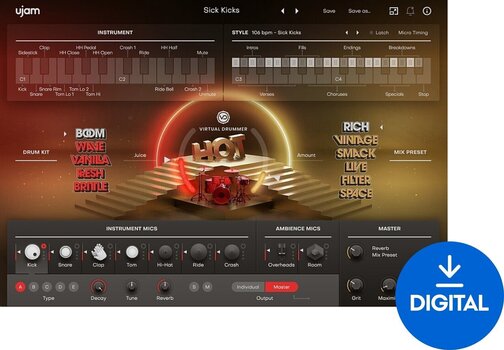 VST Instrument UJAM Hot (Produkt cyfrowy) - 1
