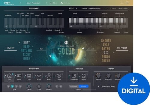 VST Instrument UJAM Solid 2 (Digital product) - 1