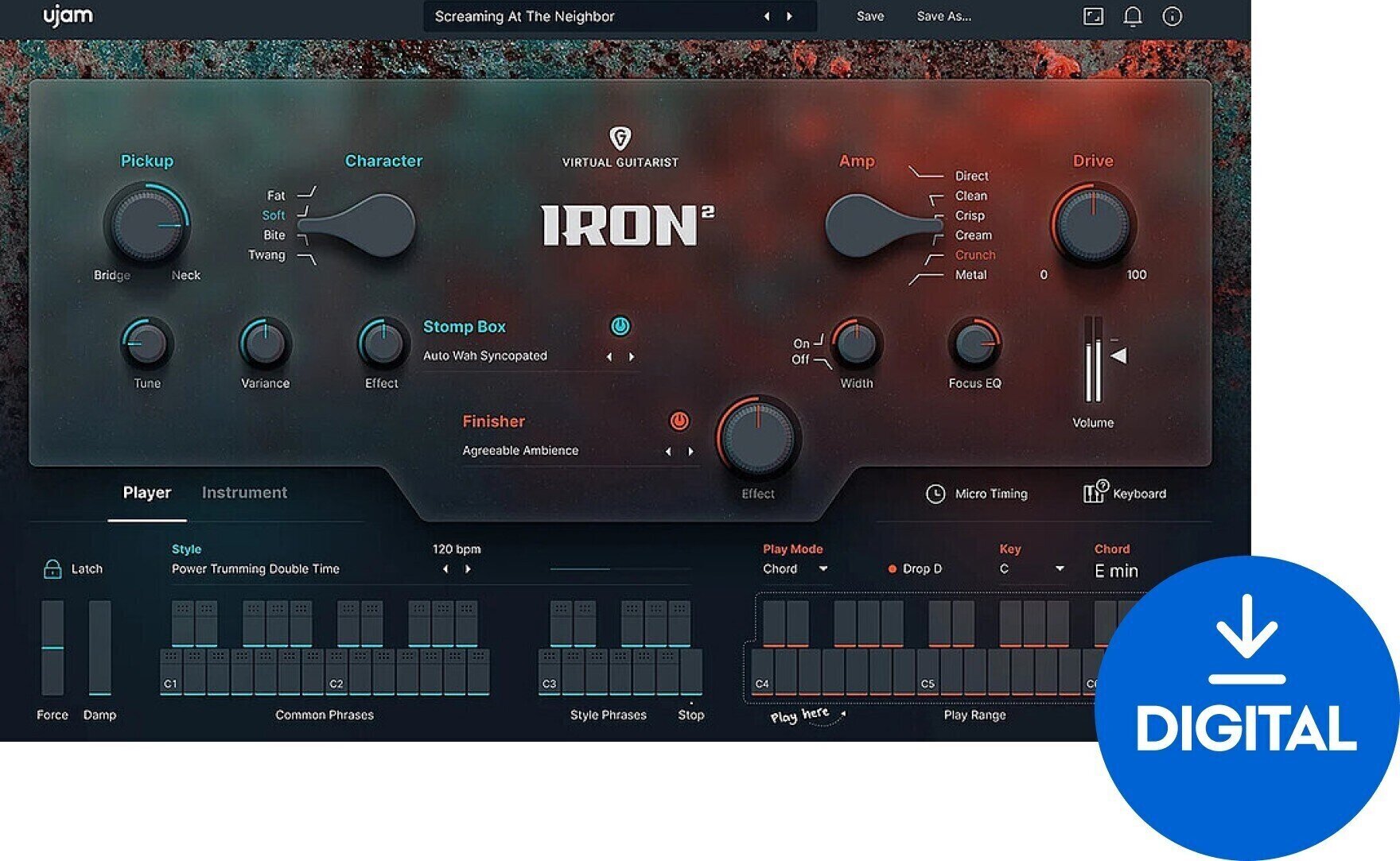 UJAM Iron 2 (Digitálny produkt)
