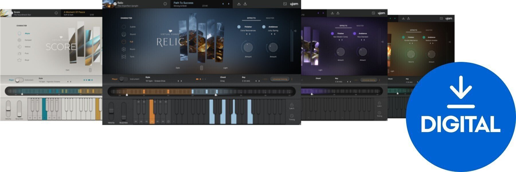 VST Instrument UJAM Virtual Pianist Bundle (Цифровий товар)